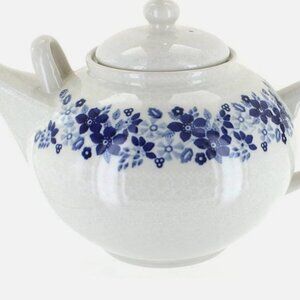 Blue Rose Polish Pottery Christiana Large Teapot